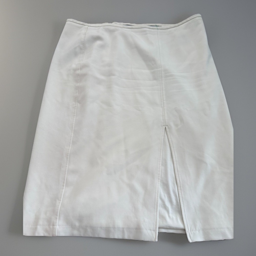 J.Crew‎ Ivory Pencil Skirt Size 18 Career Office Stretch